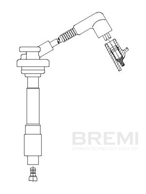 Augstsprieguma vads BREMI 6A19E56