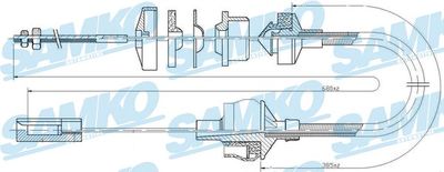 Trose, Sajūga pievads SAMKO C0164C