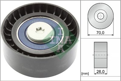 Parazīt-/Vadrullītis, Ķīļrievu siksna Schaeffler INA 532 0595 10