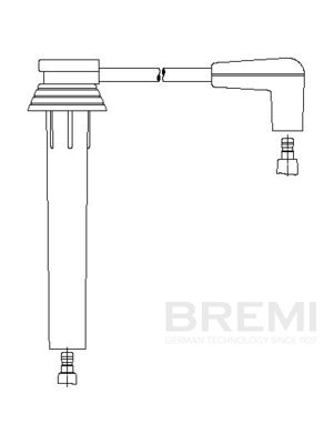 Провод зажигания BREMI 3A61/18
