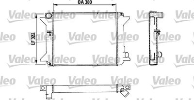 Radiators, Motora dzesēšanas sistēma VALEO 883464