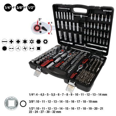 Muciņatslēgu komplekts KS TOOLS 916.0255