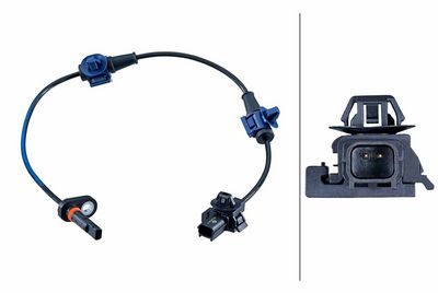 Датчик, частота вращения колеса HELLA 6PU 358 251-711