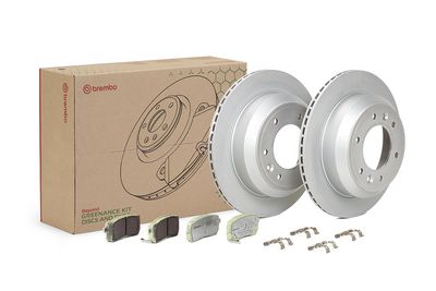 Bremžu komplekts, Disku bremzes BREMBO KT 10 020