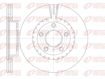 Тормозной диск REMSA 61722.10