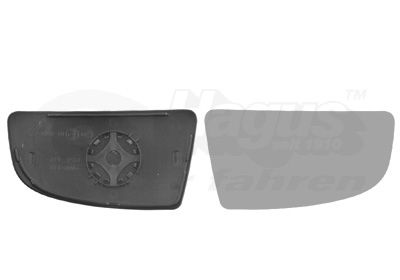 Зеркальное стекло, наружное зеркало VAN WEZEL 1991836