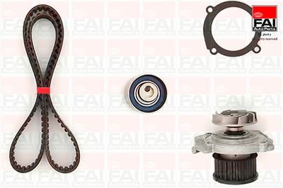 Ūdenssūknis + Zobsiksnas komplekts FAI AutoParts TBK371-6296