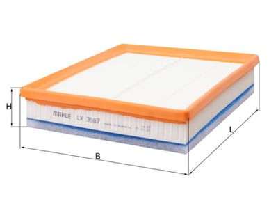 Воздушный фильтр MAHLE LX 3987