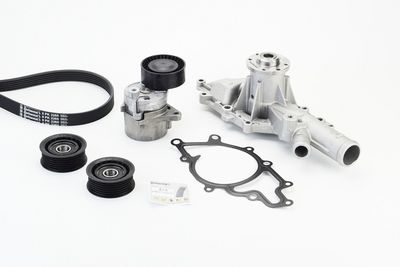 Ūdenssūknis + ķīļrievu siksnas komplekts CONTINENTAL CTAM 6PK2260WP2