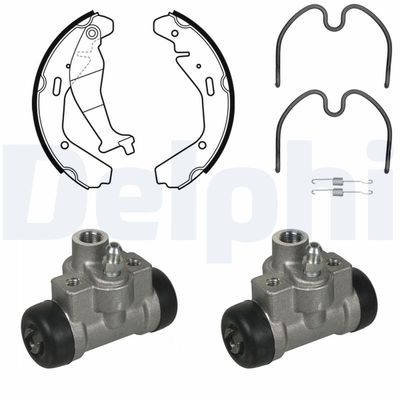 Комплект тормозных колодок DELPHI KP1111