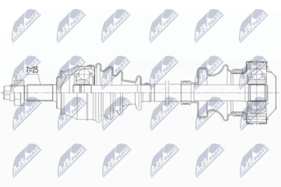 Приводной вал NTY NPW-FT-057