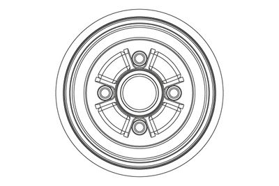 Bremžu trumulis TRW DB5005
