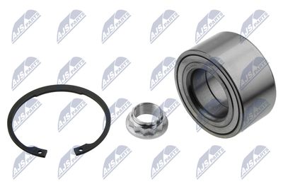 Комплект подшипника ступицы колеса NTY KLT-BM-027