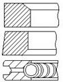 Комплект поршневых колец FAI AutoParts PR35-000