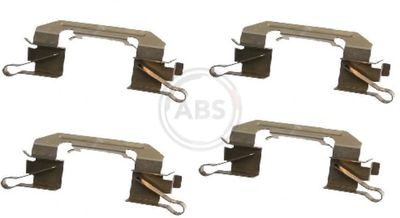 Комплектующие, колодки дискового тормоза A.B.S. 1626Q