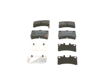 Bremžu uzliku kompl., Disku bremzes BOSCH 0 986 424 643