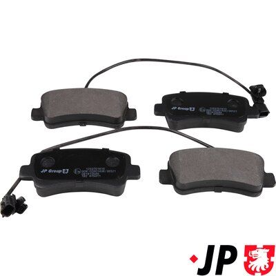 Bremžu uzliku kompl., Disku bremzes JP GROUP 1263701810