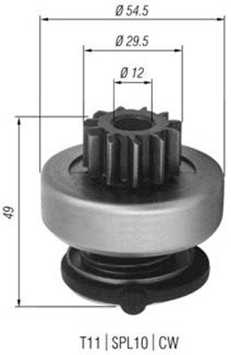 Zobrats, Starteris MAGNETI MARELLI 940113020352