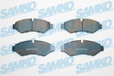 Комплект тормозных колодок, дисковый тормоз SAMKO 5SP2144
