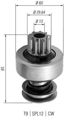 Zobrats, Starteris MAGNETI MARELLI 940113020415