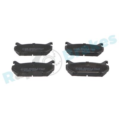 Bremžu uzliku kompl., Disku bremzes RAP BRAKES R-P0112