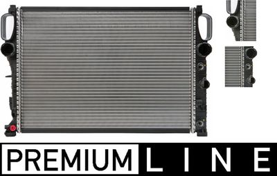 Радиатор, охлаждение двигателя MAHLE CR 512 000P