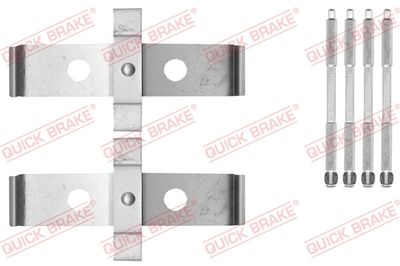 Комплектующие, колодки дискового тормоза QUICK BRAKE 109-1876