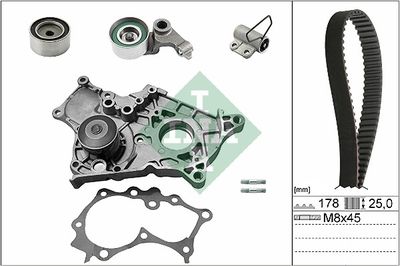 Ūdenssūknis + Zobsiksnas komplekts Schaeffler INA 530 0543 30
