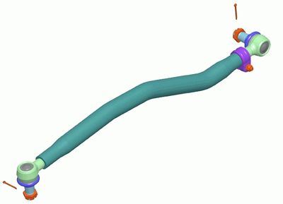 Продольная рулевая тяга LEMFÖRDER 37997 01