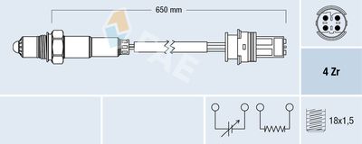 Лямбда-зонд FAE 77278