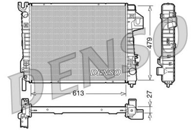 Radiators, Motora dzesēšanas sistēma DENSO DRM06020