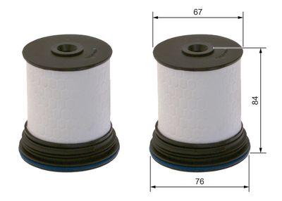 Degvielas filtrs BOSCH F 026 402 360