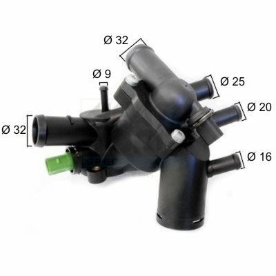 Termostats, Dzesēšanas šķidrums MEAT & DORIA 92799