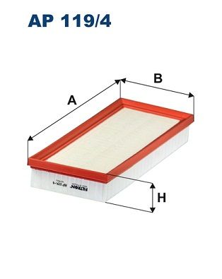 Воздушный фильтр FILTRON AP 119/4