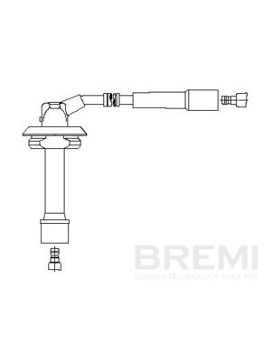 Augstsprieguma vads BREMI 3A45E80