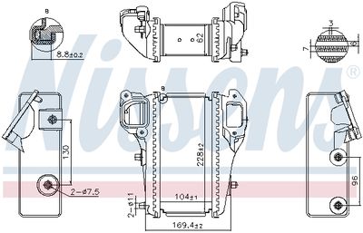 Интеркулер NISSENS 961586