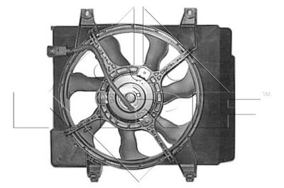 Ventilators, Motora dzesēšanas sistēma NRF 47685