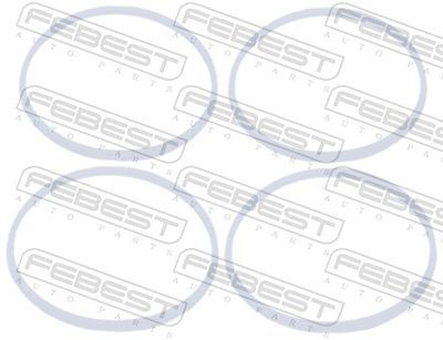 Ремкомплект, рулевой механизм FEBEST SET-003