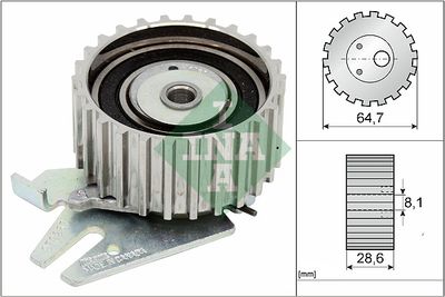 Натяжной ролик, ремень ГРМ Schaeffler INA 531 0254 30