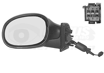 Наружное зеркало VAN WEZEL 0925807