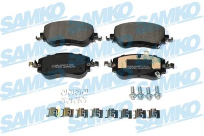 Bremžu uzliku kompl., Disku bremzes SAMKO 5SP2292K