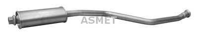 Средний глушитель выхлопных газов ASMET 09.055