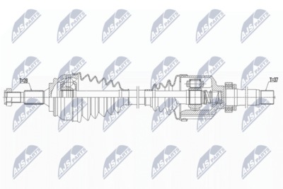 Piedziņas vārpsta NTY NPW-PE-089