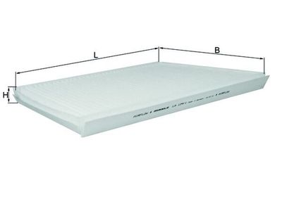 Filtrs, Salona telpas gaiss MAHLE LA 129/1