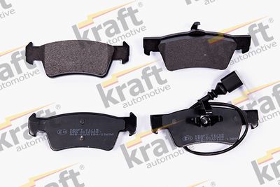 Комплект тормозных колодок, дисковый тормоз KRAFT AUTOMOTIVE 6010908
