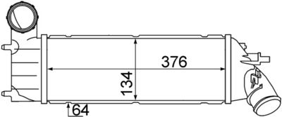 Starpdzesētājs MAHLE CI 340 000S