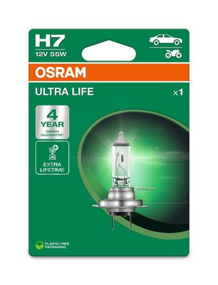 Kvēlspuldze, Tālās gaismas lukturis ams-OSRAM 64210ULT-1BL