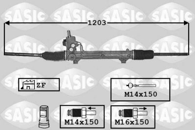 Рулевой механизм SASIC 7006020