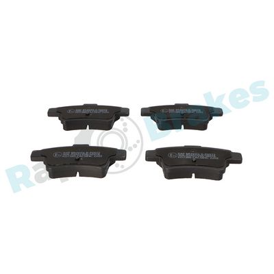 Bremžu uzliku kompl., Disku bremzes RAP BRAKES R-P0572