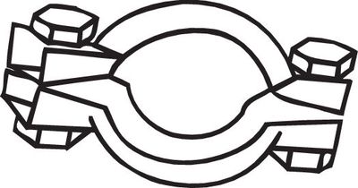 Клемма, система выпуска BOSAL 254-371